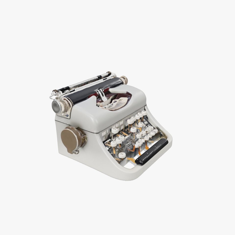 Vintage Typewriter Model Pack for Rendering and Games